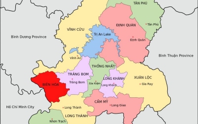 [Mới nhất 2022] Thông tin bản đồ tỉnh Đồng Nai