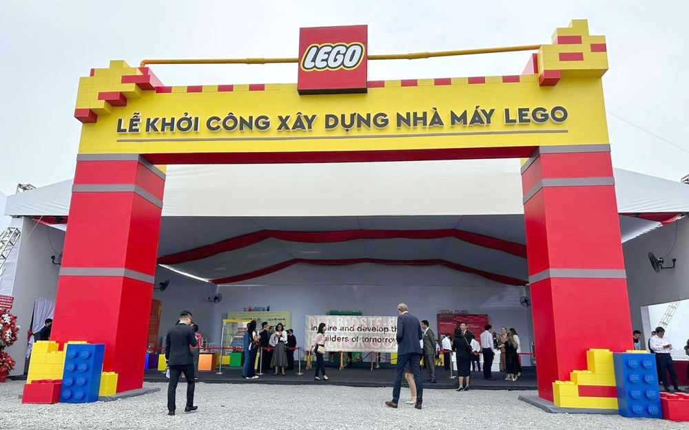 Tập đoàn LEGO (Đan Mạch) chính thức khởi công xây dựng nhà máy tại Bình Dương