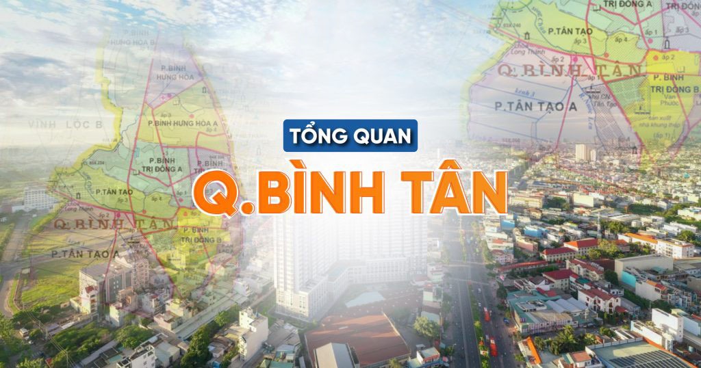 Thông tin bản đồ quận Bình Tân Hồ Chí Minh cập nhật 2022