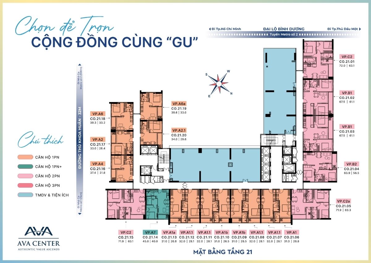 mat bang tang 21 ava center