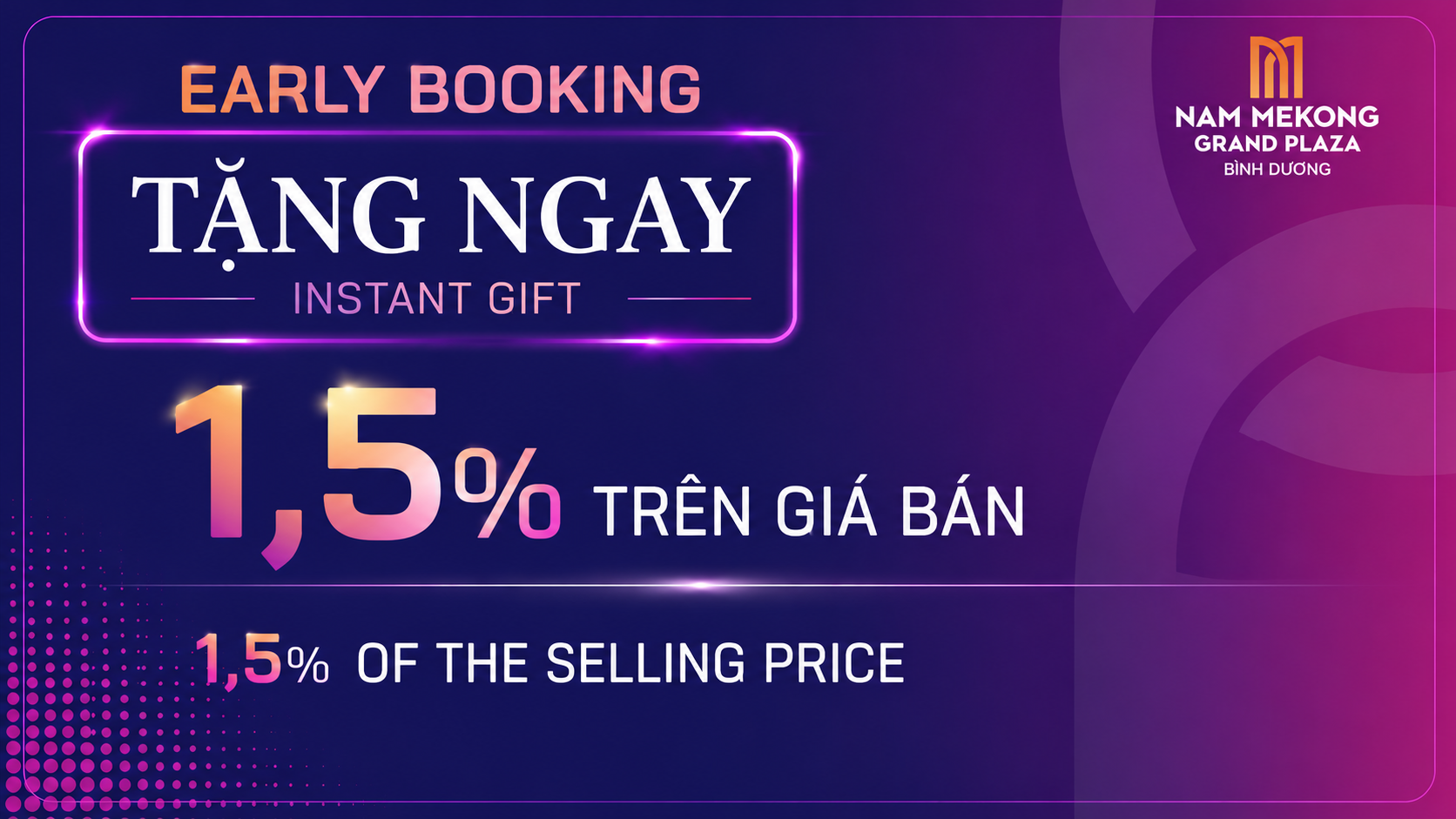 CK BOOKING SỚM